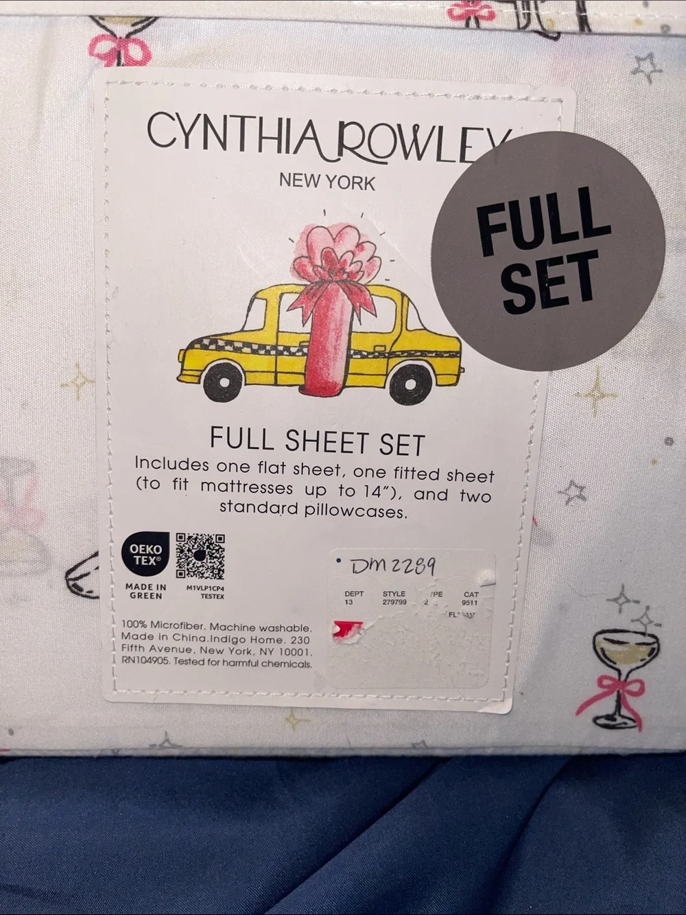 Cynthia Rowley full sheet